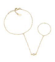 Bracciale Amen Donna Baciamano in Argento Zircone BAMAGBZ2 - BAMAGBZ2